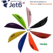 JET-6 ALETTE CURVE 2,5"