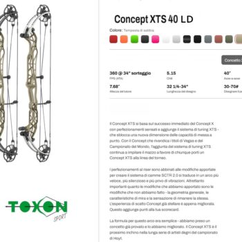 HOYT COMPOUND CONCEPT XTS 40 LD HBX Gen4