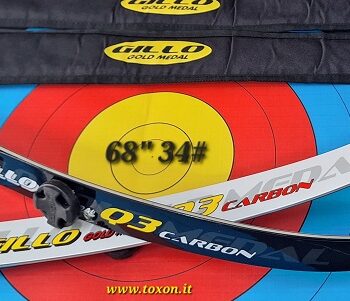 GILLO COPPIA FLETTENTI Q3 CARBON FOAM 68" 34# - USATO